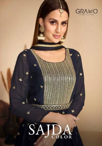 Sajda Vol 1 By Flossy Designer Partywear Salwar Kameez Collection